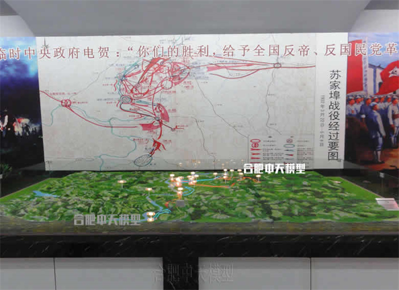 軍史沙盤-蘇家埠戰役館